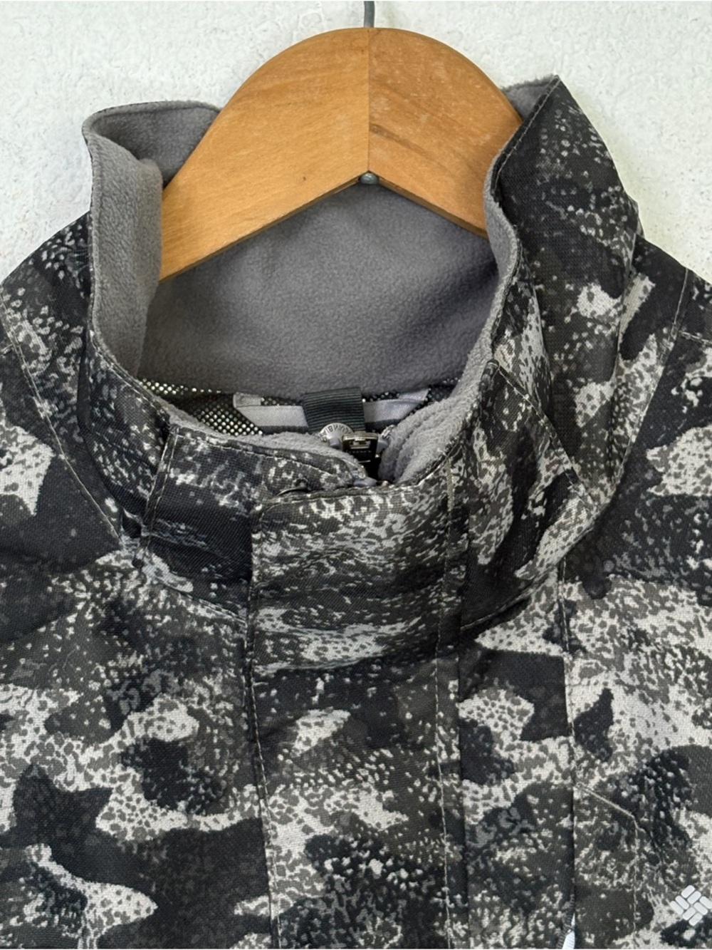 Columbia Omni-Heat Interchangeable Jacket Youth Medium Camo Techwear Gorpcore - Picture 5 of 15